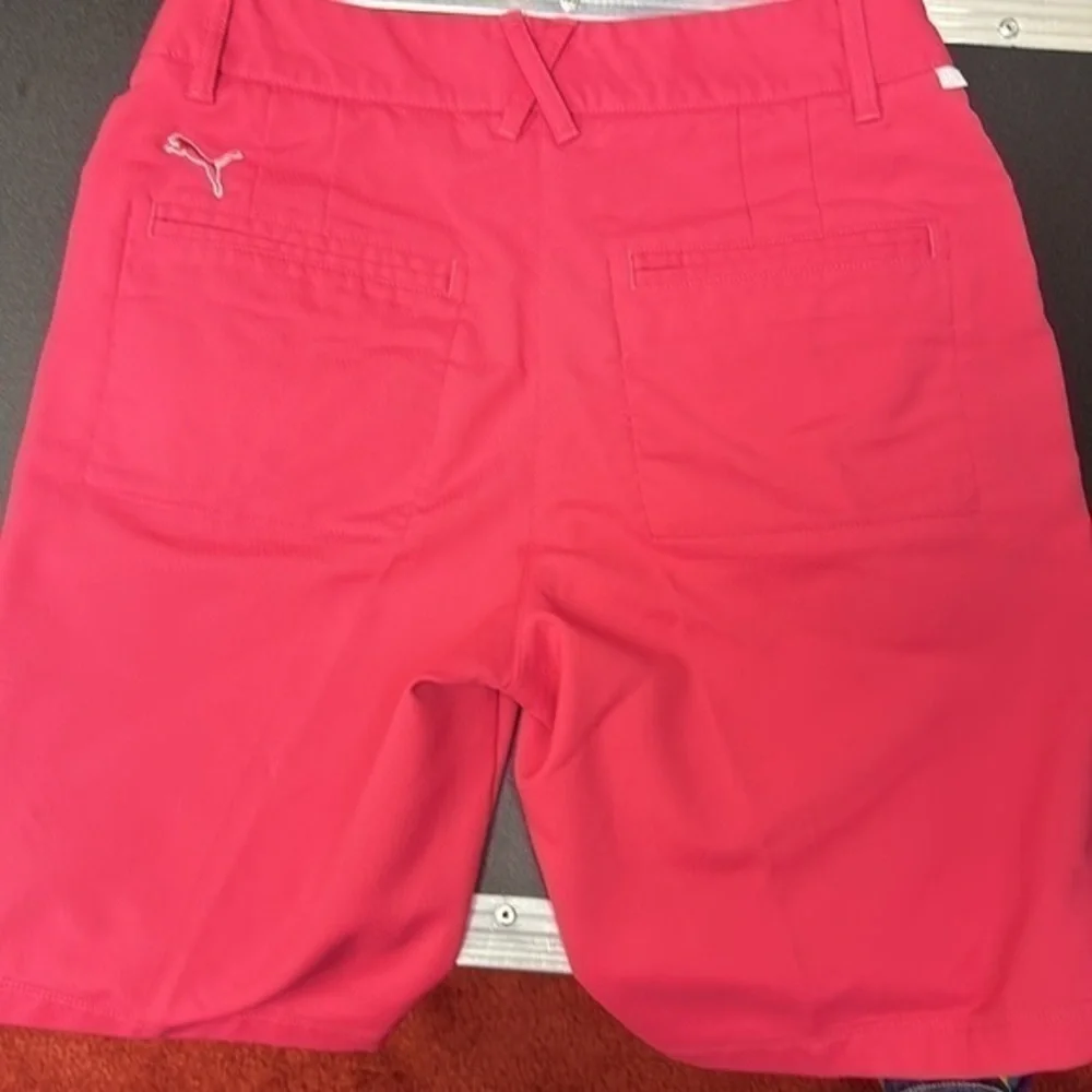 Puma Hot pink performance Bermuda short size 2